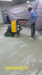 Mài bóc sơn epoxy